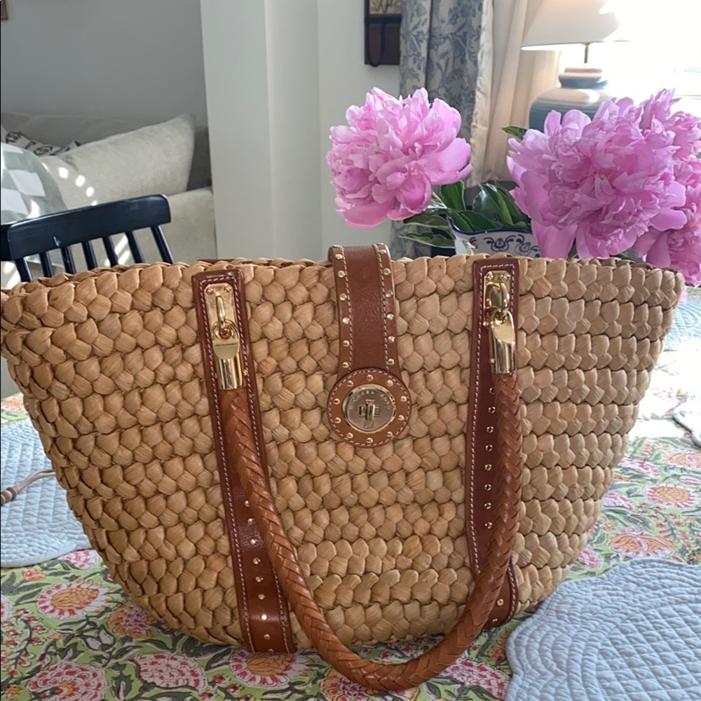 Michael Kors Straw Tote